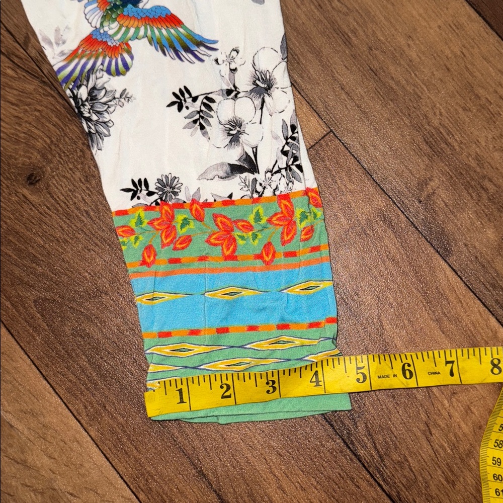 Johnny Was Size Extra Large The Janie Favorite Polo Swing Dress Bird Print Comfy - Picture 11 of 15